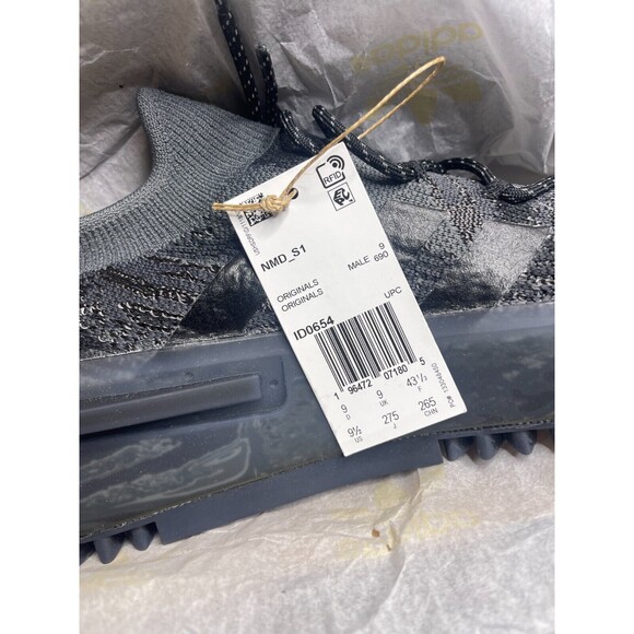 Adidas NMD S1 Mens Shoes Sizes Black Grey Dark Salt Retro Boost Sport Streetwear main image 12